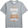 Breathable Male Summer Tshirt Black Being A Broadcast Technician Is Easy Its Like Riding A Bike Except The Bike Is On Fire
