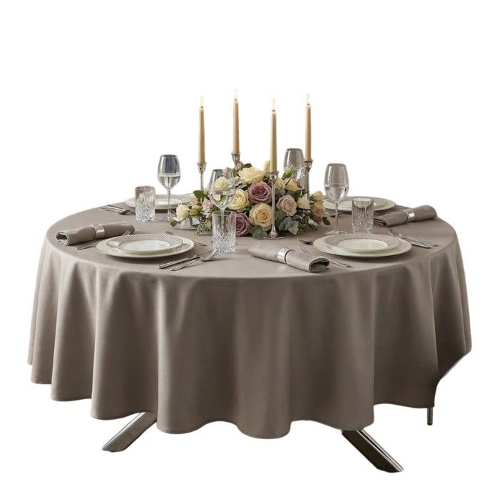 Nappe ronde - EDEN - Colors - Diamètre 180 cm - Anti-tache - OEKO-TEX®