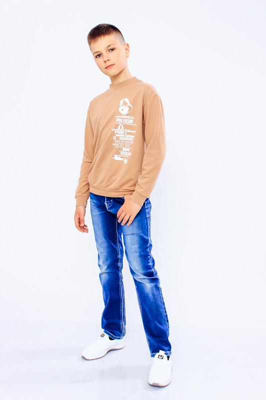 Casual Sweatshirt (Boys) – Warm Fabric & Simple Design, Any Season, 6235-057-33 HC