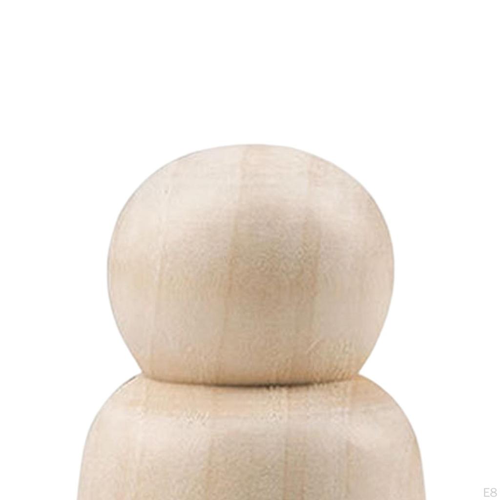 Natural Wood Peg Dolls - Create Your Own Unique Characters