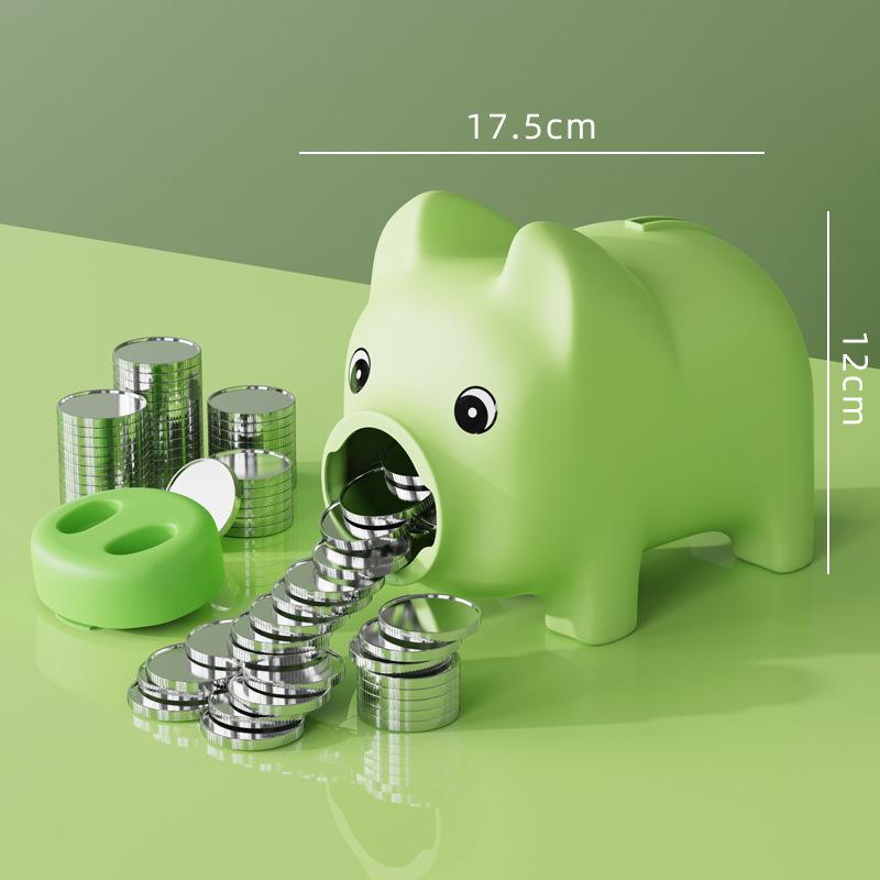 

Милая мультяшная копилка-игрушка; Инновационный дизайн Детский пластиковый подарок для экономии денег