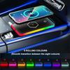 LED RGB Car Wireless Charging Board with Anti Slip Silicone Pad, Multi Device Charging Station, Car Charging Board,