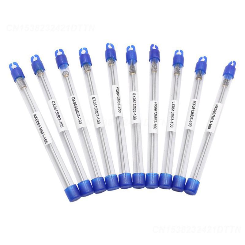 1~4 STÜCKE Hartmetall Präzise Scharf Hartmetall Rotationsfeile Rotationsfeile Hochleistungs-Spielverändernde Metallpolitur