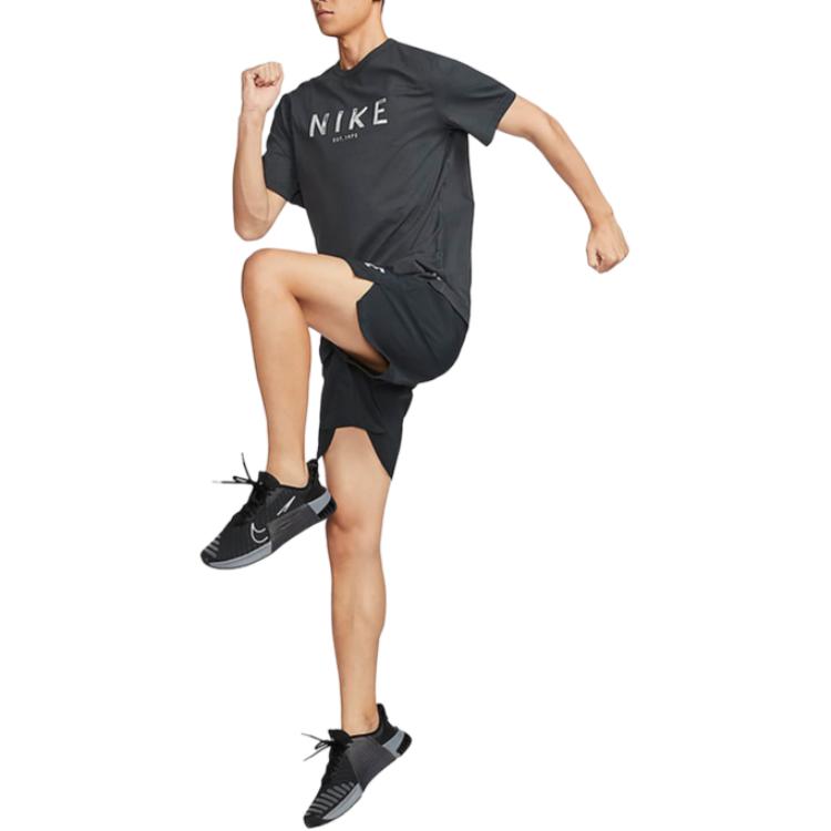 Nike HYVERSE T Shirt Men's Gray Black HJ7008-045