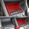 Für Volkswagen Golf 6 Gti R MK6 2008-2012 Carbon Fiber Innen Auto Aschenbecher Panel Rahmen Abdeckung Trim Aufkleber Dekor Auto Zubehör