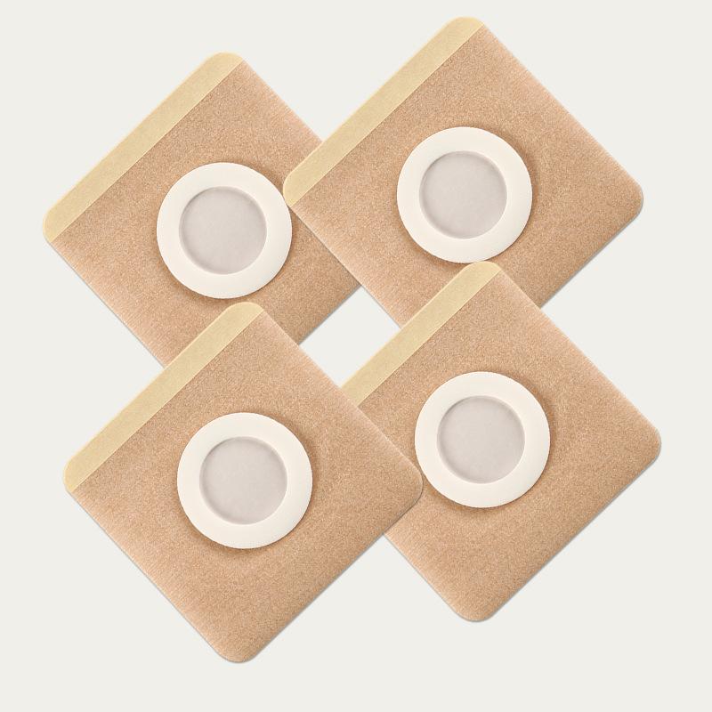 50 Pcs Disposable Plaster Air Permeable Belly Button Stickers Fabric Patches For Comfort Navel Adhesive Body Blank Plaster Patch