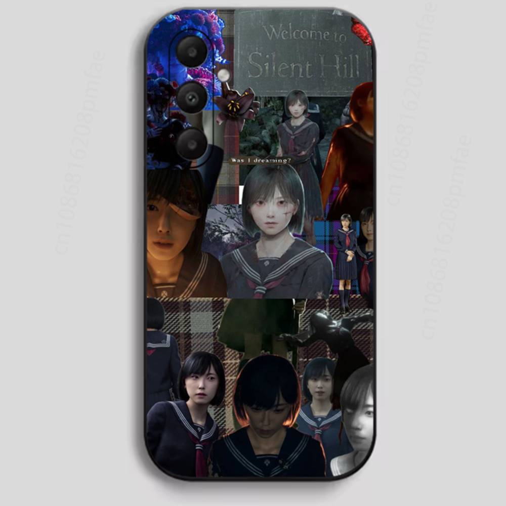 

S-Silent Hill f Game Phone Case for Samsung Galaxy A73,23,53,33,24,72,22,52,32,54,A34 Soft Cover 14 Samsung A41