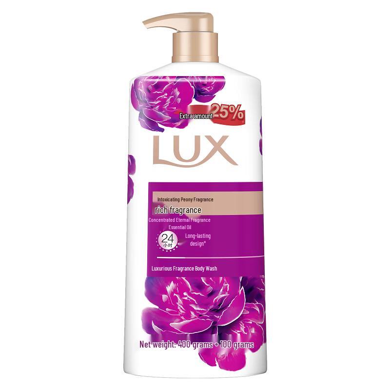 Lux Enchanting Peony Scent Shower Cream 500g (400+100g)