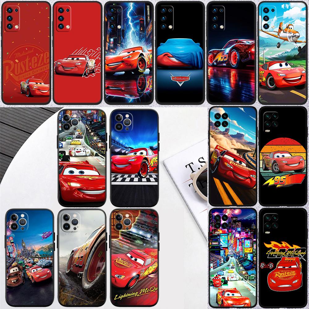 Cars Lightning McQueen Phone Case for OPPO A40 A60 A80 A15 A16 A17 A54 A54S A53 A53S A56 A57 A98