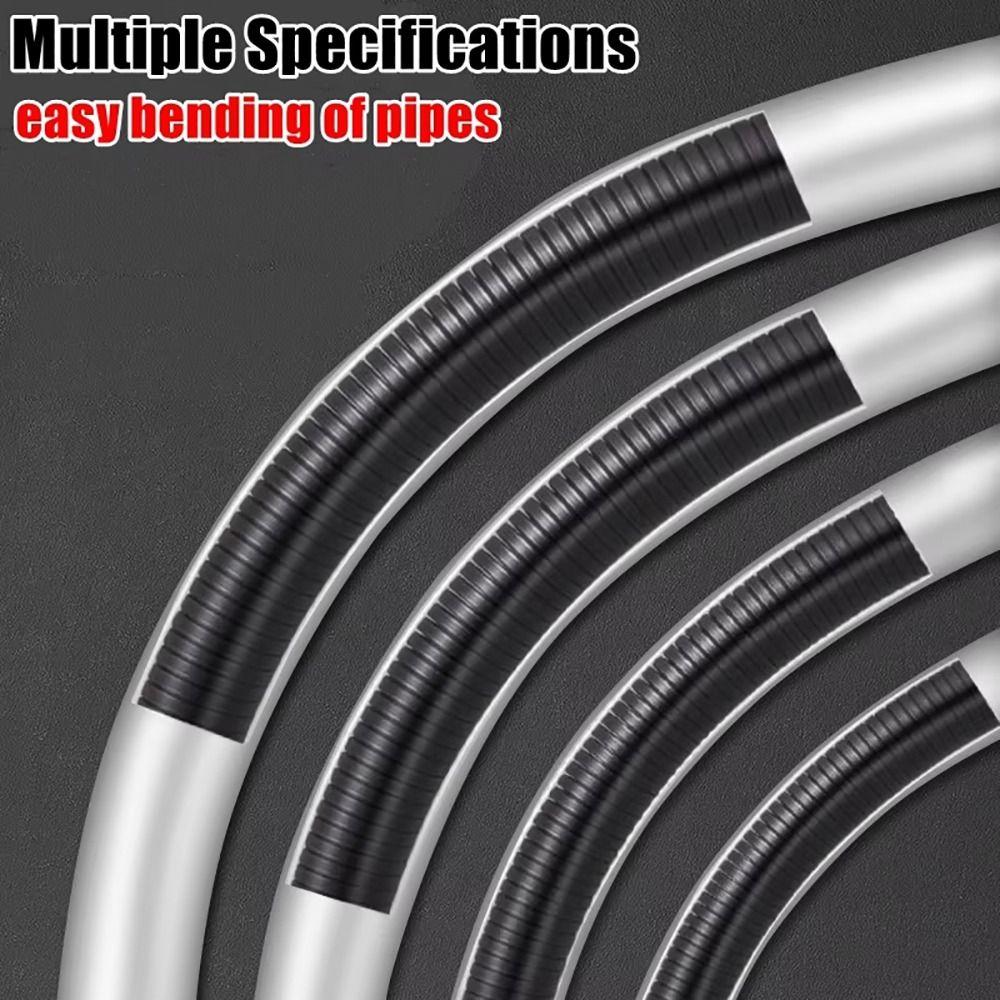 1Pcs 420mm Wire Pipe Bending Tool 3/8 1/2 3/4 Curve Spring Wire Tube  Manual Tool