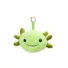 Kawaii Axolotl Plüsch Schlüsselanhänger Niedliches Stofftier Spielzeug Mini Salamander Puppe Tasche Anhänger Autoschlüsselanhänger Weiche Flauschige Plüschtiere Geschenke