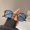 Square Round Sunglasses Retro Uv400 Clear Men Punk Sun Glasses Ocean Lens Shades For Women Men Eil Homme