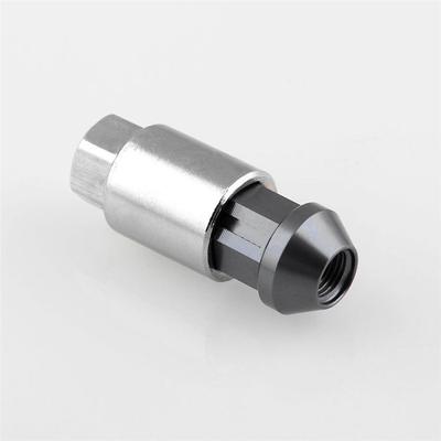 20* M12X1.5MM Argento Dadi Ruota Antifurto acciaio legato DADO RUOTA TUNER RACING