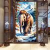Snow Elephant Large Size Diamond Painting Diy Full Square Round Drill Rhinestone Embroidery Animals Mosaic Cross Stitch Kits Wall Decor