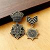 Medalie Retro Bronz Stil Maritim European și American Insigne Niche Versatile
