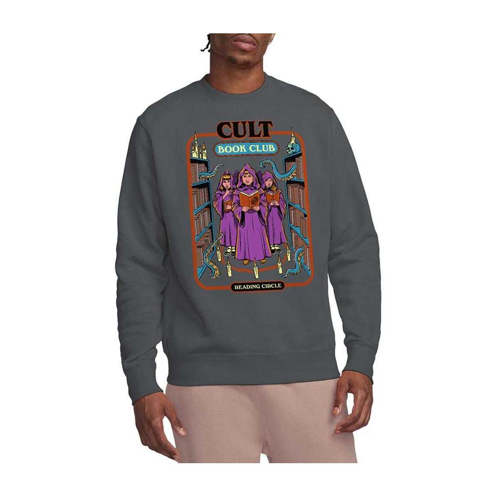 Steven Rhodes Unisex Adult Cult Book Club Sweatshirt