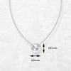 Collier en argent Sterling 925 avec pierre blanche en forme de cœur, bijoux fins, cadeau romantique pour femmes et hommes, nouvelle collection été