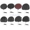 Motorcycle Adjustable Driver Rider Backrest Plug In Sissy Bar Seat Cushion Moto Pad For Harley Fatboy Heritage Softail 2007-2017