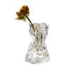 Wind Flower Vase Advanced Transparent Vase Glass Living Room Desktop Hydroponic Flower Arrangement Creative Decoration