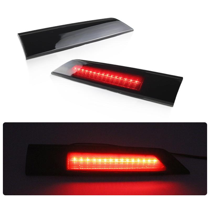 2Pcs 12V For Ford Transit Custom 2016-up 12V LED 3rd Third Brake Light Rear High Level Mount Stop Lamp Accessories OEM# 2009953