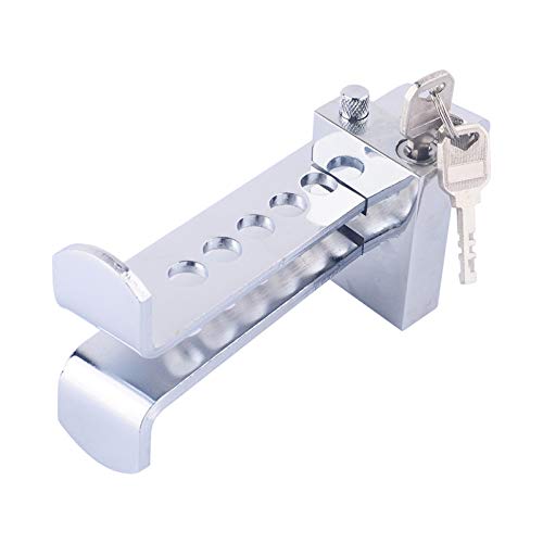 Safety Pedal Lock, Anti-Theft Steering Wheel Lock, Steel Construction, Effective, Universal Car Anti-Theft Device, Wear-Resistant