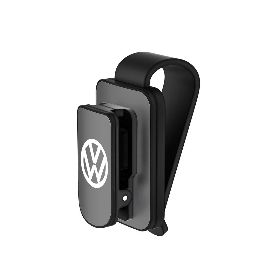 Nový klip na sluneční brýle do auta Držák na kartu lístek na sluneční clonu pro Volkswagen Golf Bora Jetta CC Beetle Scirocco POL