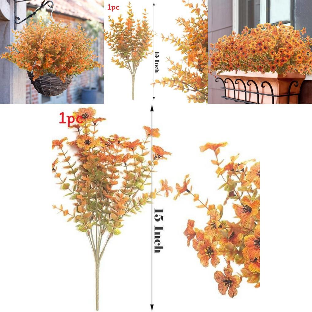 Silk Fall Flower Arrangement Artificial Garland For Wedding And Party Garden Decor