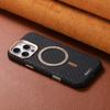 Trendy Matte PC For Magsafe Phone Case For iPhone 17 16 15 14 13 Pro Max Magnetic Wireless Charge Metal Button Shockproof Cover