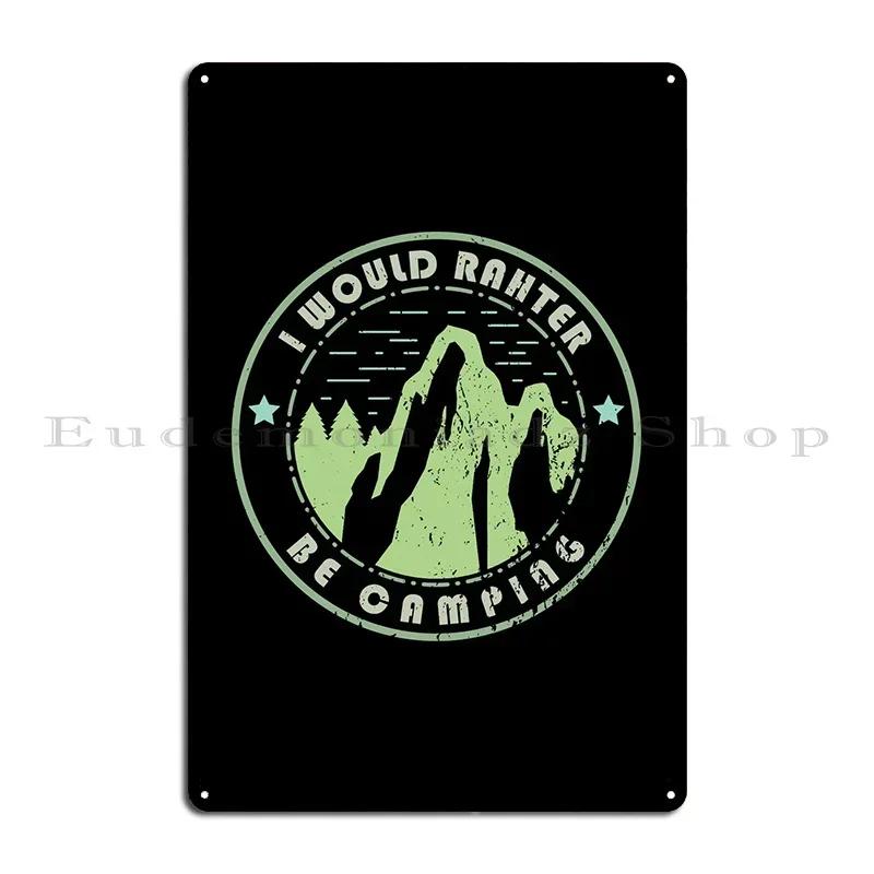 Camping Metal Sign Party Iron Create Custom Living Room Tin Sign Poster 20x30cm(7.8x11.8inch)