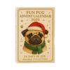 Pug Dog Advent Calendar 2025 24 Days Christmas Ornaments Cute Pug Hanging Decorations for Tree Funny Holiday Gift for Dog Lovers