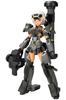 Kotobukiya Frame Arms Girl Gourai Kai [Black] with FGM148 Type Anti-Tank Missile, Approximately 160mm Tall, Non-Scale Plastic Model