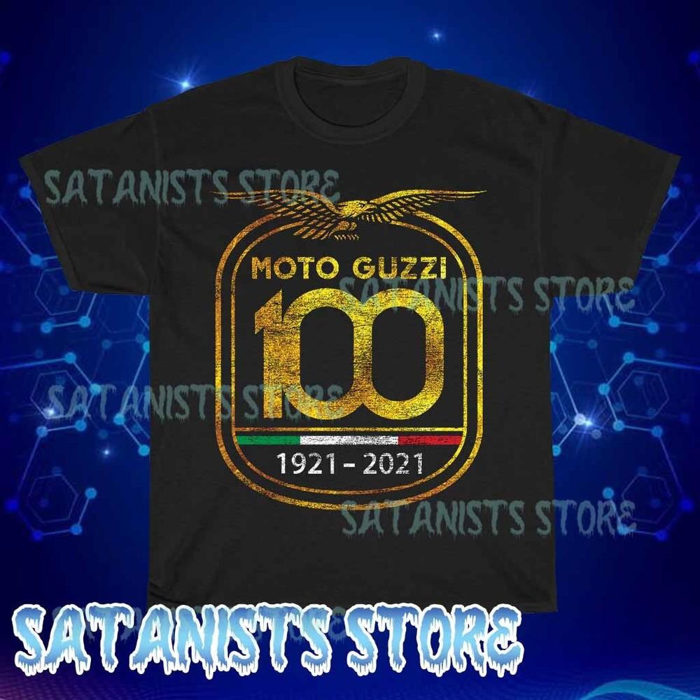

Новая футболка для байкера к 100-летию мотоцикла Moto Guzzi, забавная, размеры от S до 5XL M
