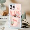 Niedliche Cartoon-Schwein-Telefonhülle für Redmi 7 8 9 A für Redmi Note 5 7 8 9 10 11 Pro Max 4G 5G Funfas
