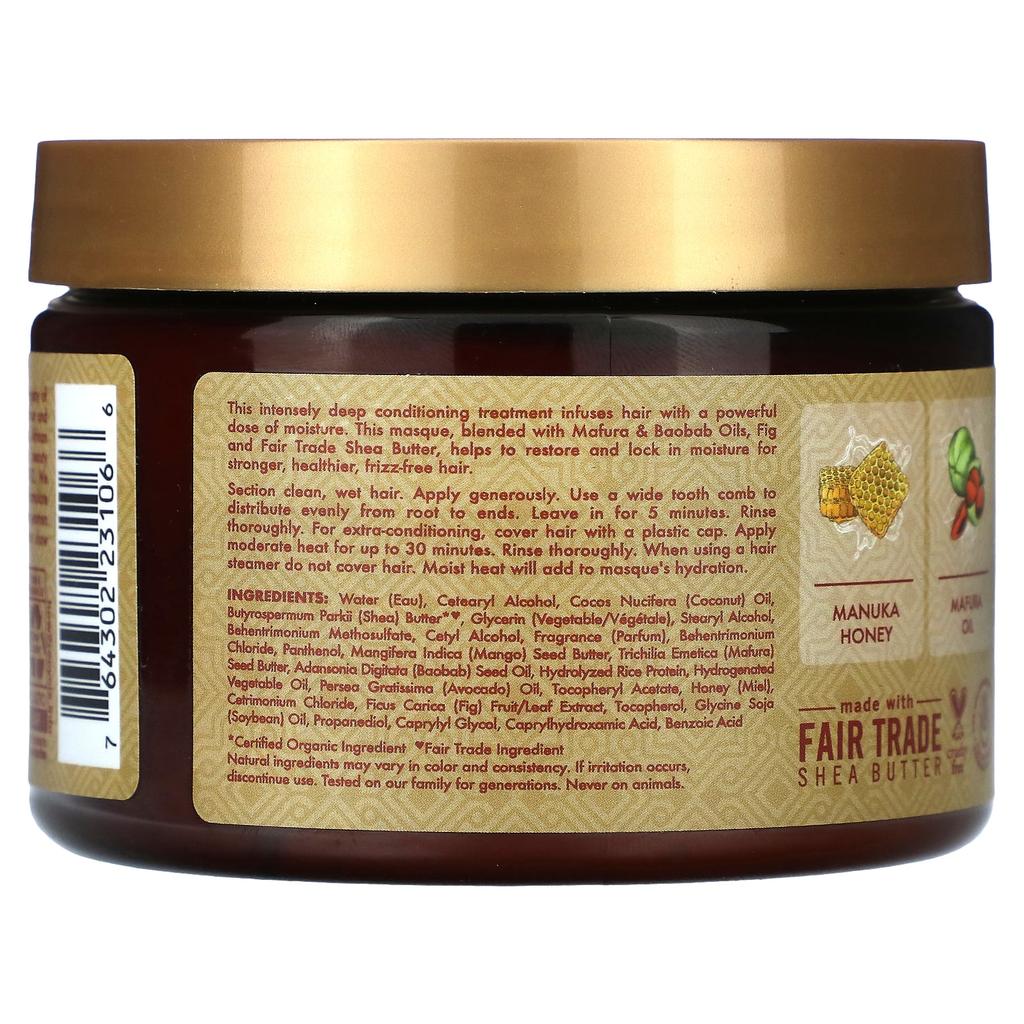 Manuka Honey & Mapura Oil Intensive Moisturizing Hair Mask, 326G(11.5Oz)