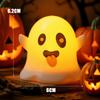 Halloween Decorations LED Candle Light Plastic Ghost Skull Lamp for Home Bar Haunted House Halloween Party Decor Horror Props