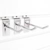 Slotted Aluminum Panel Hooks for Mobile Phone Store Displays