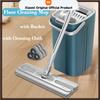 Xiaomi 360° Rotating Floor Cleaning Mop with Bucket No Hand Washing Flat Squeeze Mop Stain Removing Mop Household Cleaning Tool450000