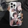 Bungo Stray Dogs Anime For iPhone 17 16 15 14 13 12 11 Pro Max Plus Matte Color Back Phone Cover