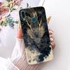 For Huawei Y9 2019 Case Cover Transparent Cute Cat Fashion Butterfly Funny Painted Casing For Huawei JKM-LX1 JKM-LX2 JKM-LX3