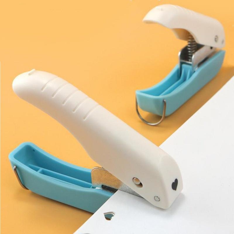 2025 New Practical Punching Pliers Handheld Lever Type Square Puncher Device DIY Mini Portable Embossing Folding