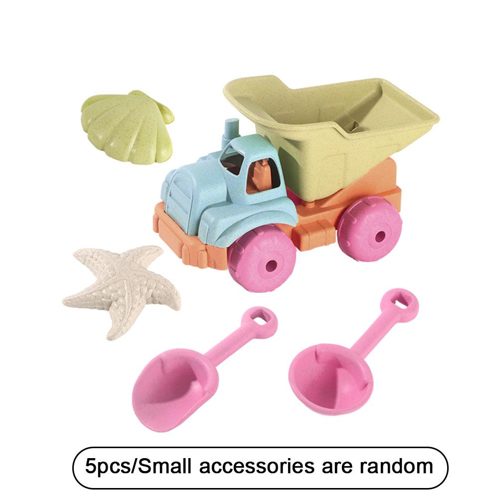 Kinder Outdoor Strandspielzeug Spaß Schaufel Form Strand Eimer Set Aufbewahrung Sand Schaufelwerkzeug Eimer Geschenk Sandspielzeug Heimdeko