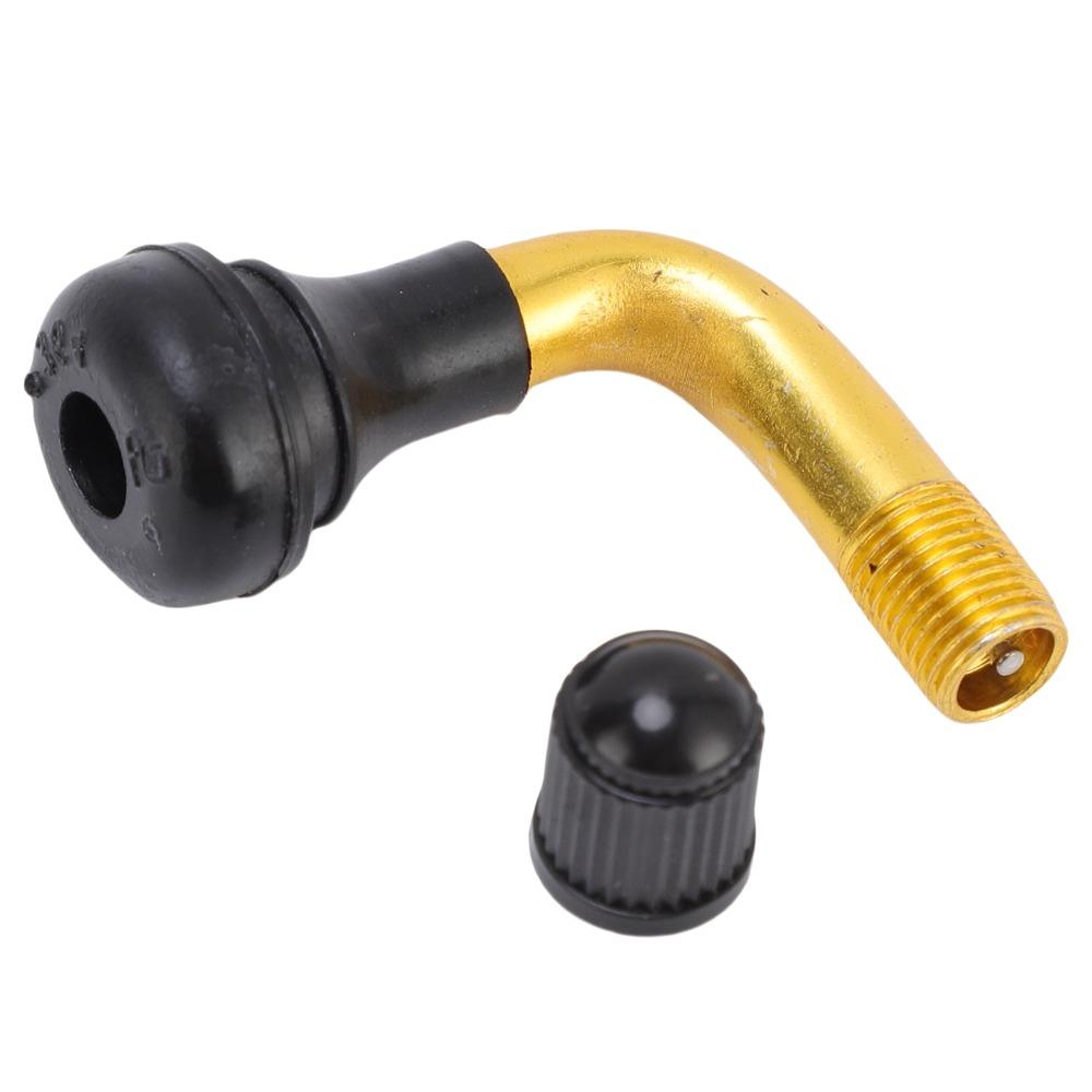 8PCS 90 Degree Tubeless Tire Valve Stem Angled Tire Valve Stem Scooter Tubeless Tire
