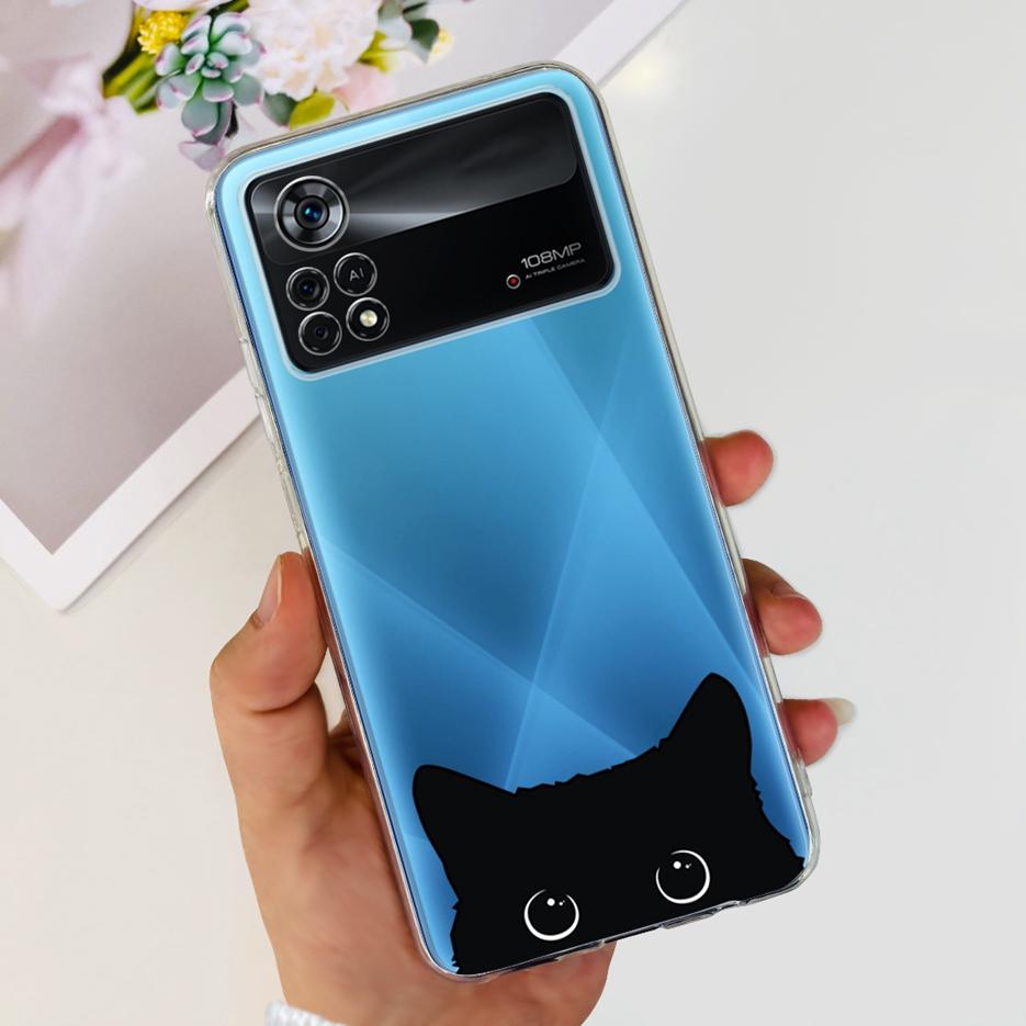 Für Xiaomi Poco X4 Pro 5G Hülle Stilvolle Bemalte Abdeckung Weiche Silikon Handyhülle Für Xiaomi Poco M4 Pro 5G M4Pro X4Pro Fundas Coque