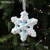 New Christmas Ornaments Cute Pink Cartoon Macaron Foam Candy Christmas Tree Pendant Pendant Props