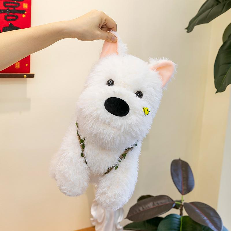 Neue Frucht West Highland Puppe Apfel Avocado Welpenpuppe Kinderschlafkissen Geschenk