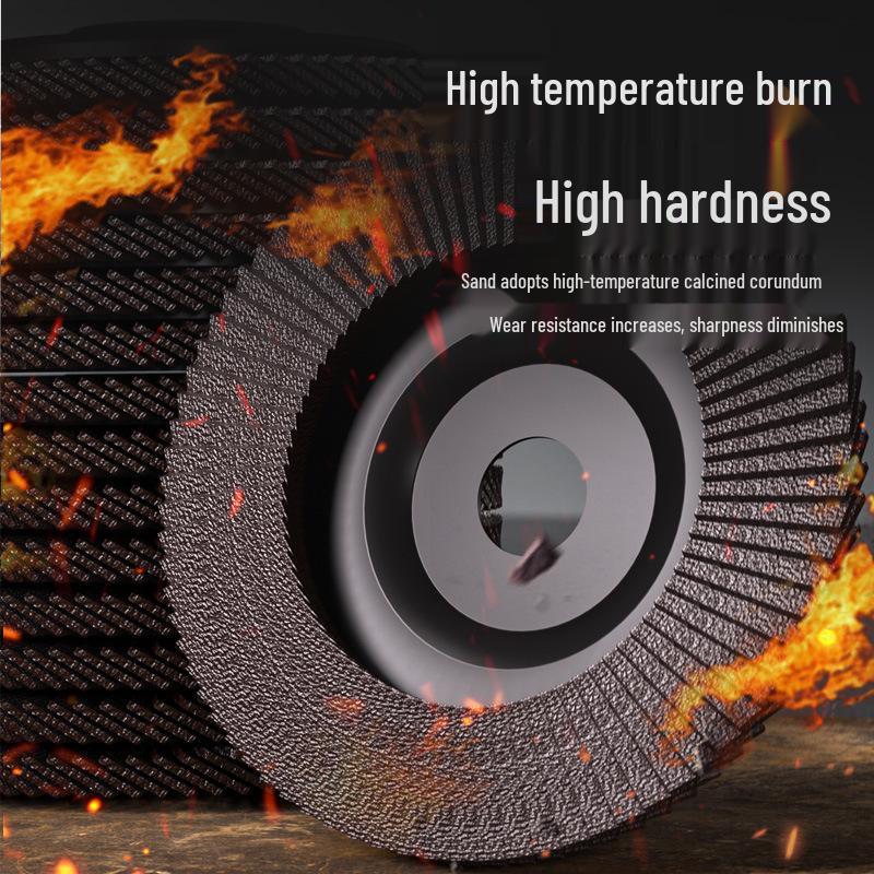 Thickened Elastic Flap Disc Grinding Wheel for Metal & Stainless Steel