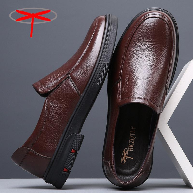 

Dad shoes sandals men s work casual shoes summer dad soft sole one pedal sandals driving breathable beanie shoes 37