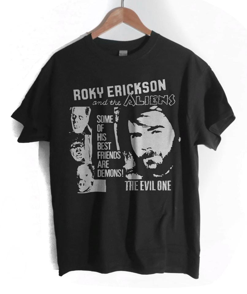 Roky Erickson T Shirt 13th Floor Elevators Band