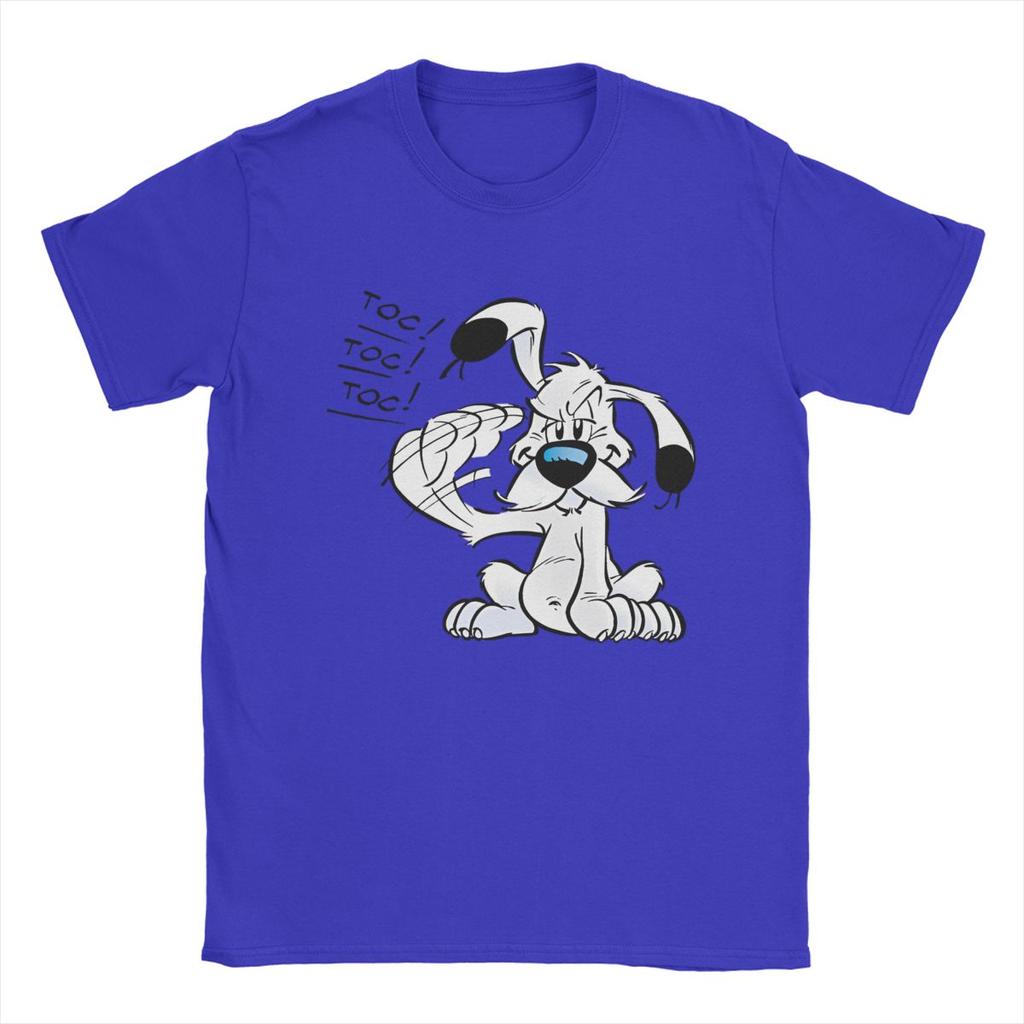 Asterixs And Obelixs T Shirt for Men Pure Cotton Leisure T-Shirts Round Collar Tees Short Sleeve Tops Adult