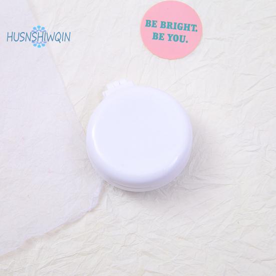 Folding Travel Comb Mirror Hair Brush Portable Mini Pocket Comb Compact Design On-the-Go Styling Mirror Comb for All Hair Types